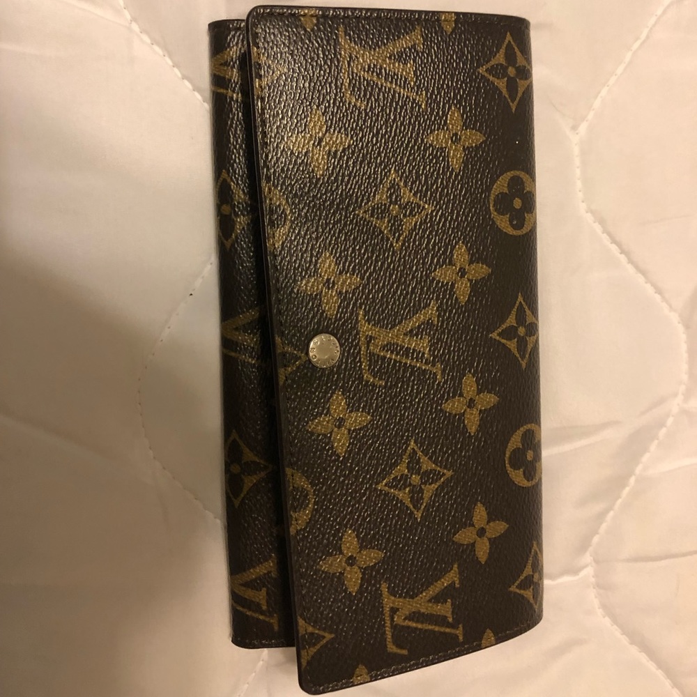 Louise Vuitton wallet.